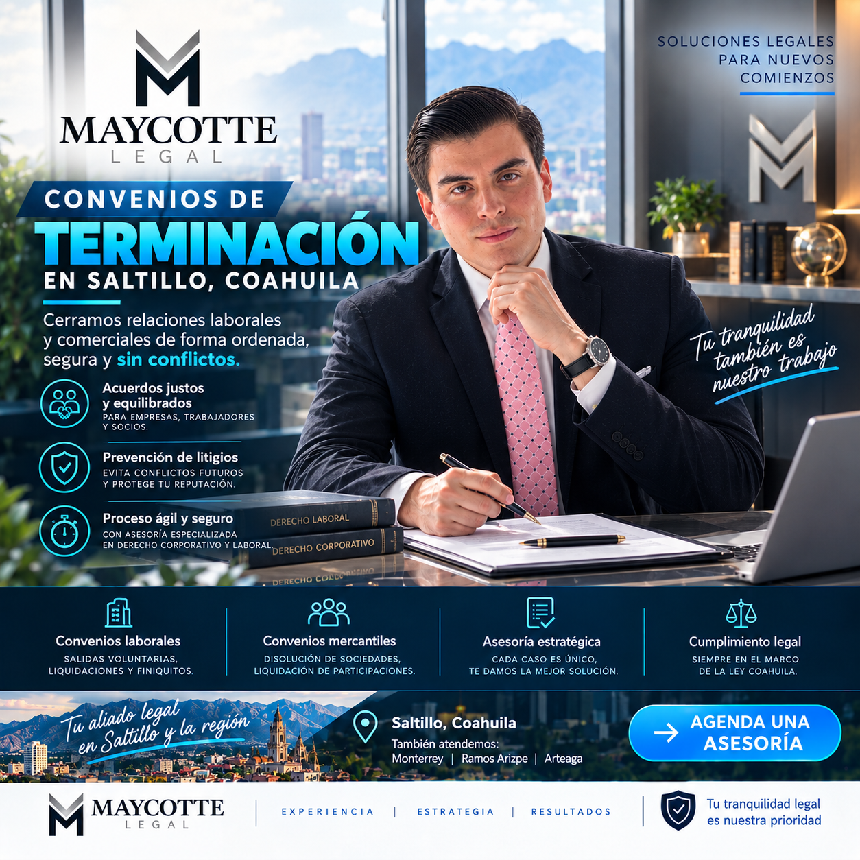 Convenios de terminación